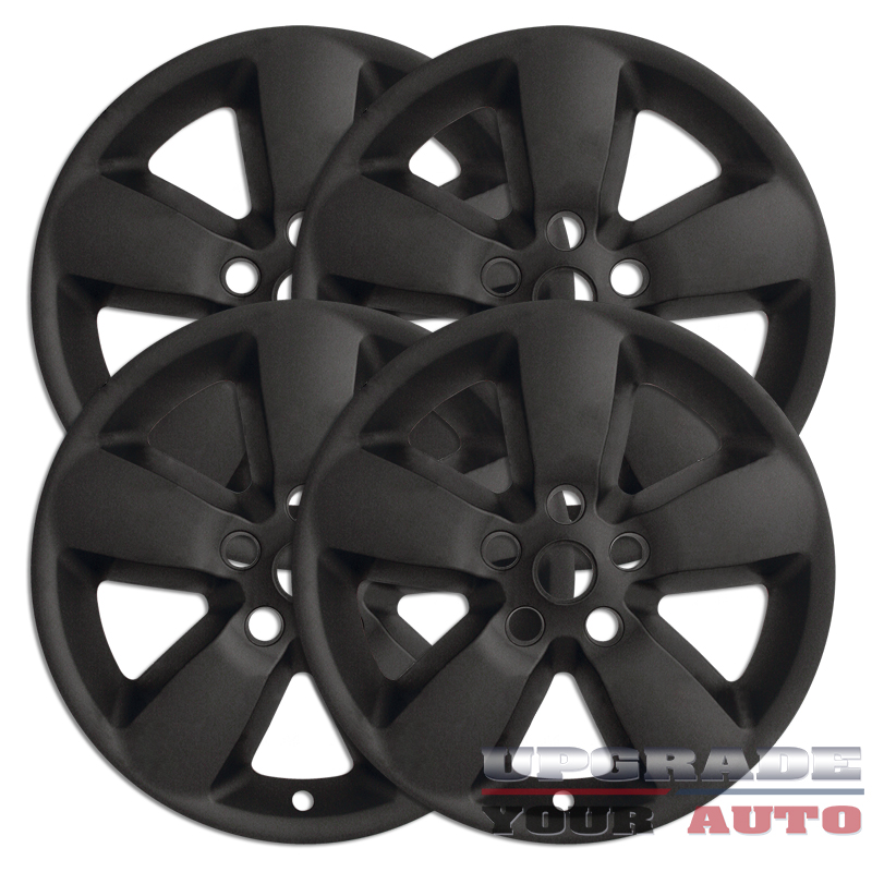 17' Matte Black Wheel Skin Covers for 20132015 Dodge Ram (Set of 4) 