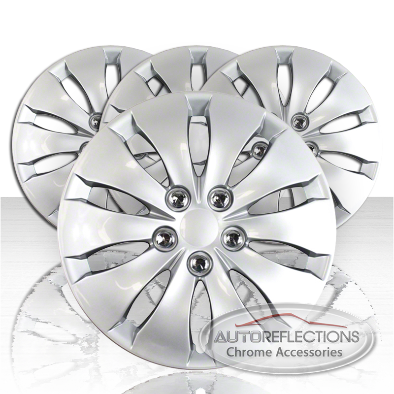 Set of Four 16" Silver Hubcap Wheel Covers for 2008-2012 Honda Accord (Push-on) | eBay Set of Four 16" Silver Hubcap Wheel Covers for 2008-2012 Honda Accord (Push-on) | eBay