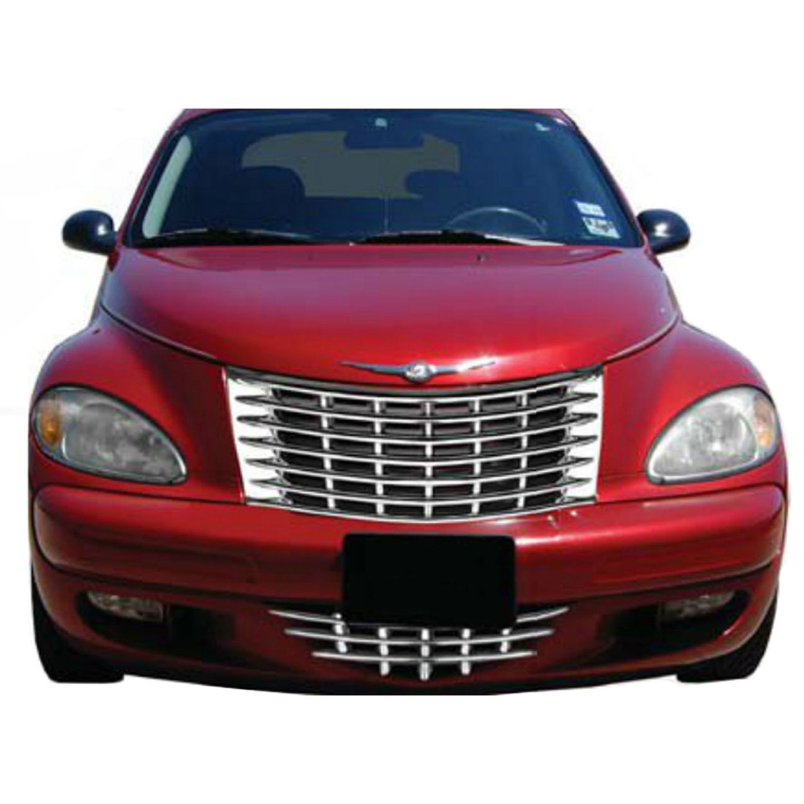 Premium FX Chrome Factory Style Replacement Grille for 01 ...