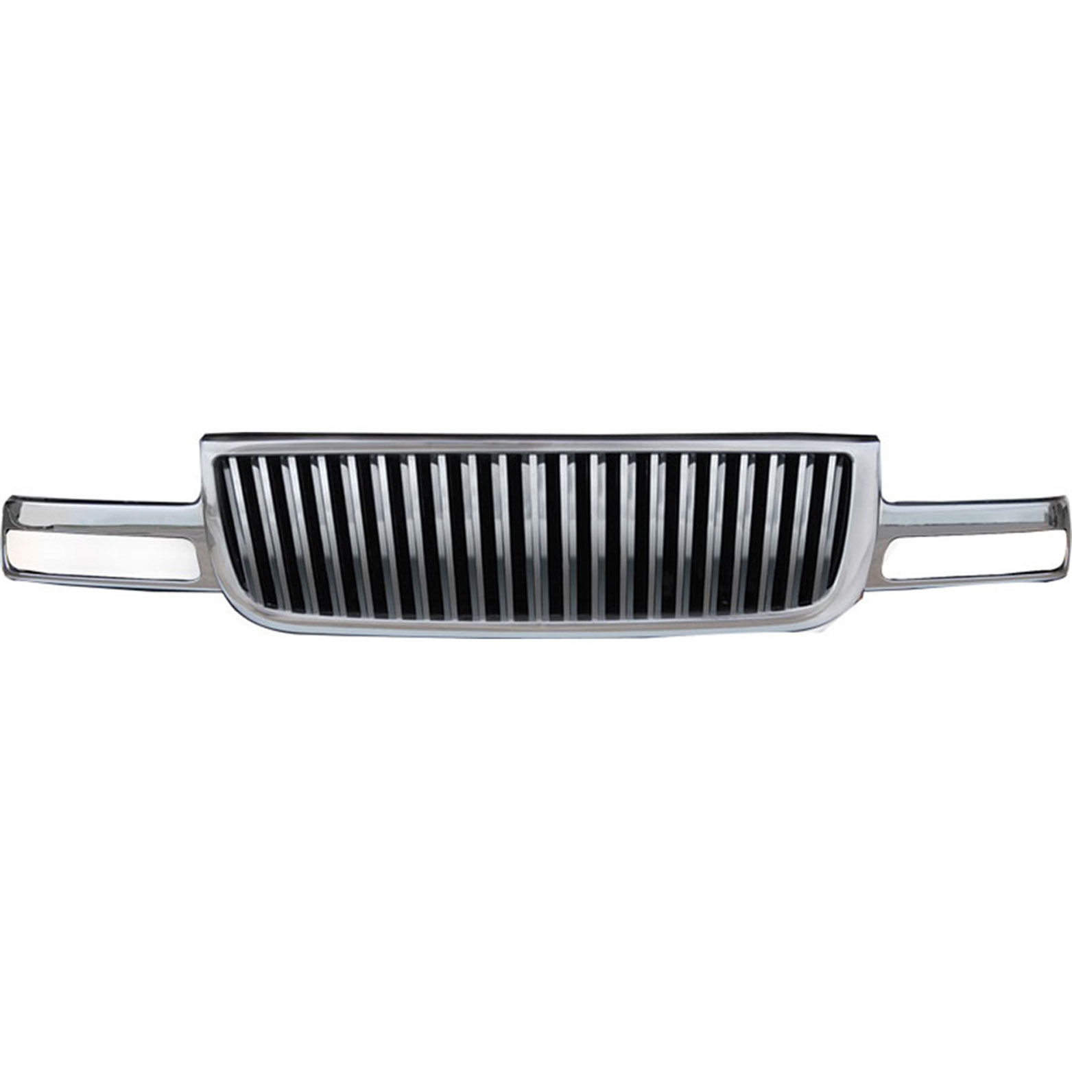 Premium FX Chrome ABS Vertical Bar Replacement Grille for ...