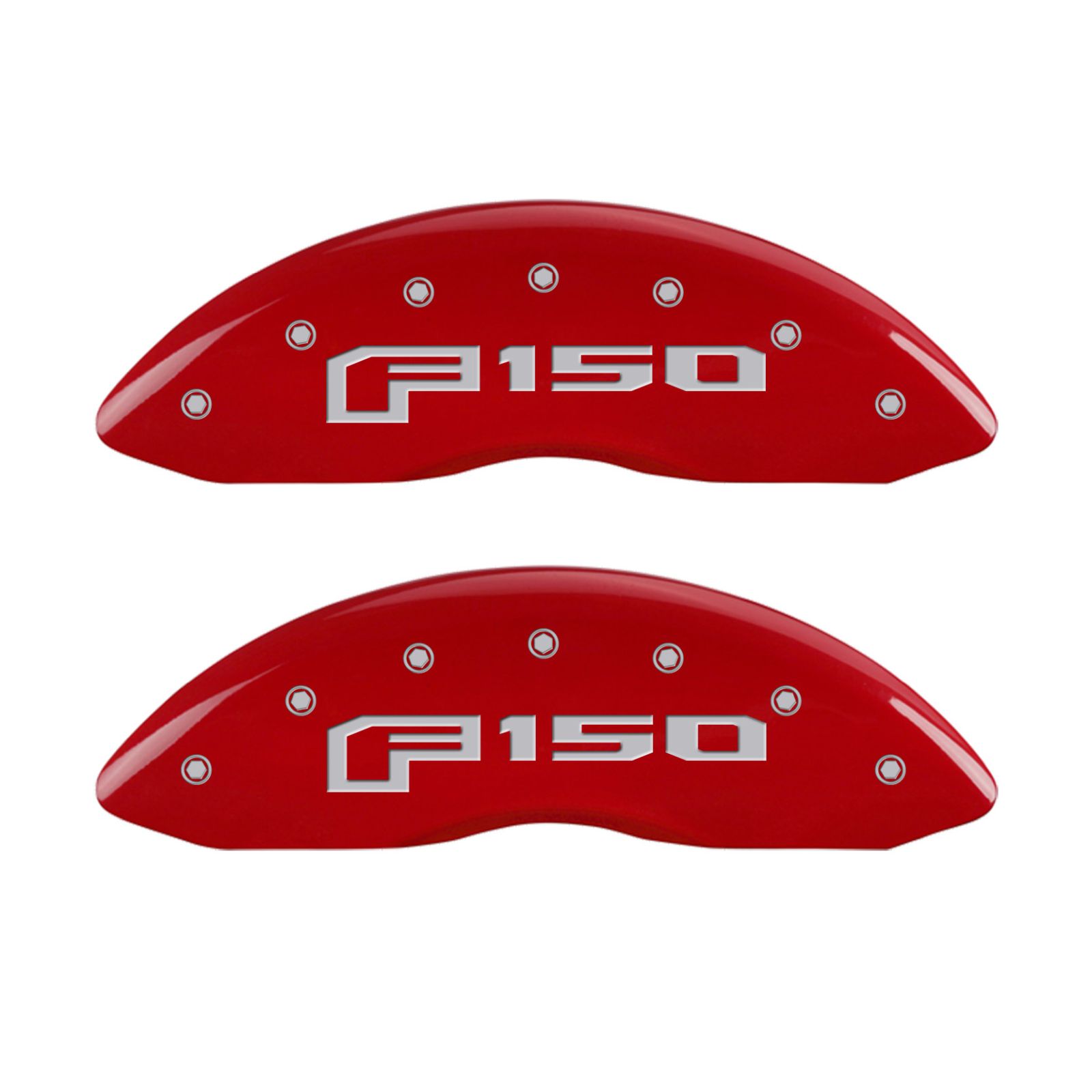 MGP Caliper Covers 4pc 'F150' for 20152020 Ford F150 w/ Electric