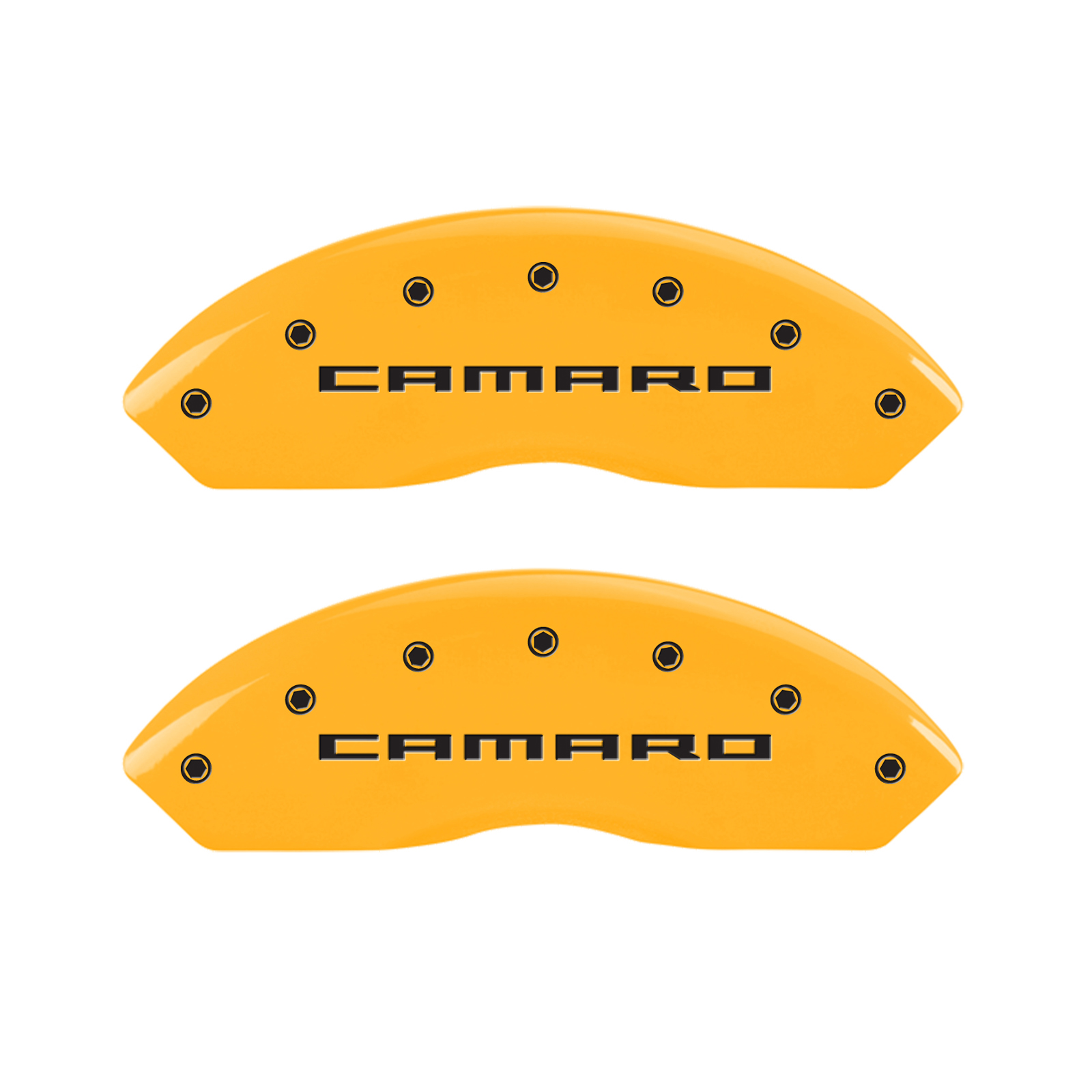 MGP Caliper Covers Camaro Engraving For 2016-2020 Chevy Camaro w//JL9-Black