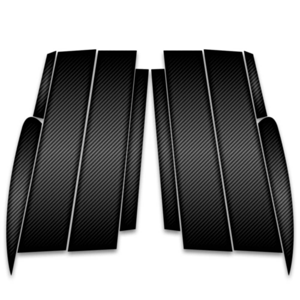 10pc Carbon Fiber Pillar Post Trim fits 2021-2025 Buick Envision