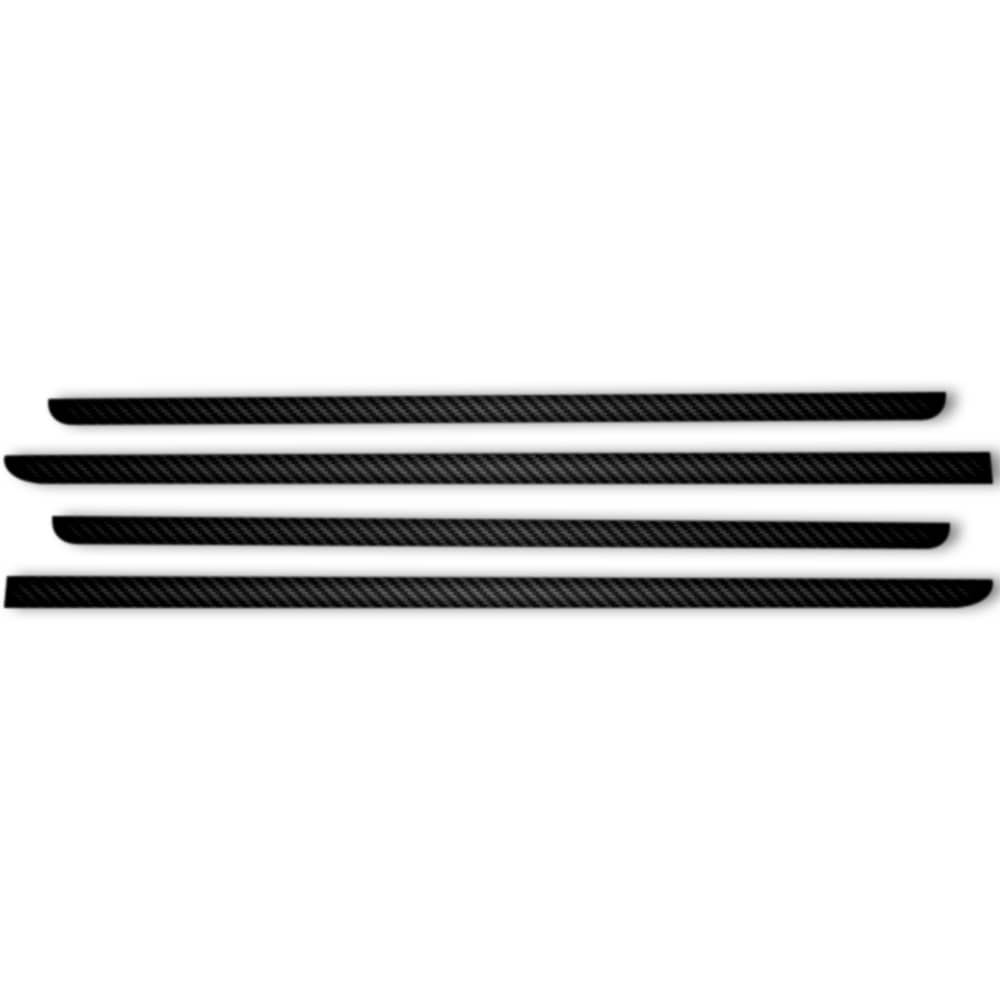 thumbnail interactive-video image 1 of Trims Express Chrome Window Sill Trim Overlay – 4-Piece Set, Stainless Steel, Fits Jeep Patriot 2007-2017 1 of 3