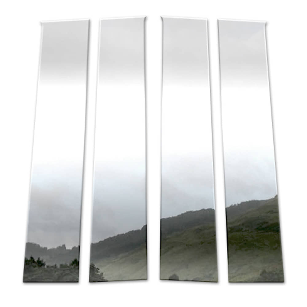 thumbnail image 2 of Chrome Pillar Post Covers For Silverado/Sierra 2014-15 – Extended/Crew/Double Cab – 4pc 2 of 6
