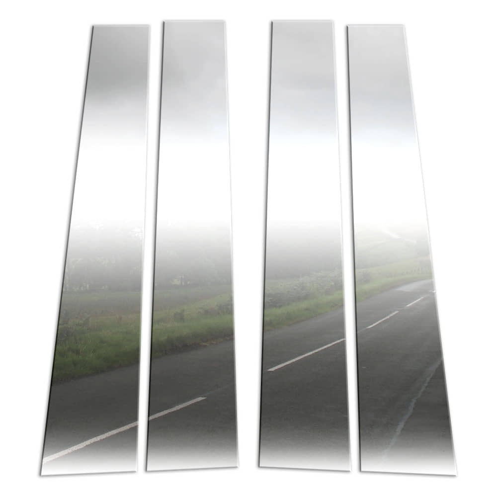 4Pc Chrome Pillar Post Trim for 07-16 GMC Acadia