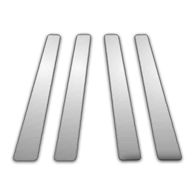 6Pc Chrome Pillar Side Covers for 06-16 Cadillac Dts 6Pc Chrome Pillar Side Covers for 06-16 Cadillac Dts