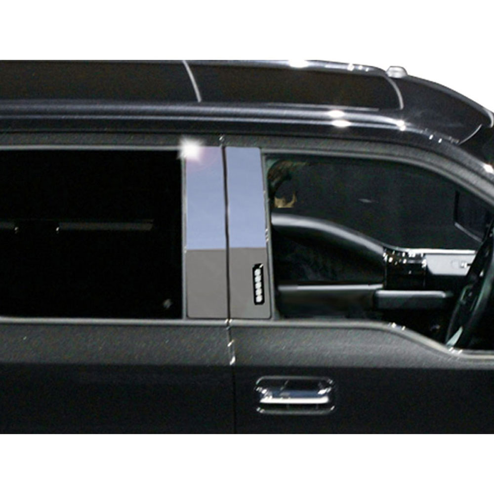 4p Steel Pillar Posts w/Kpad fits 2015-20 Ford F-150 Super/Crew cab by Luxury FX