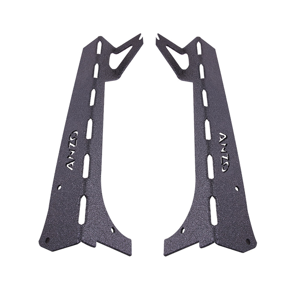 2pc Windshield Mounting Brackets for 1997-06 Jeep Wrangler (For 52