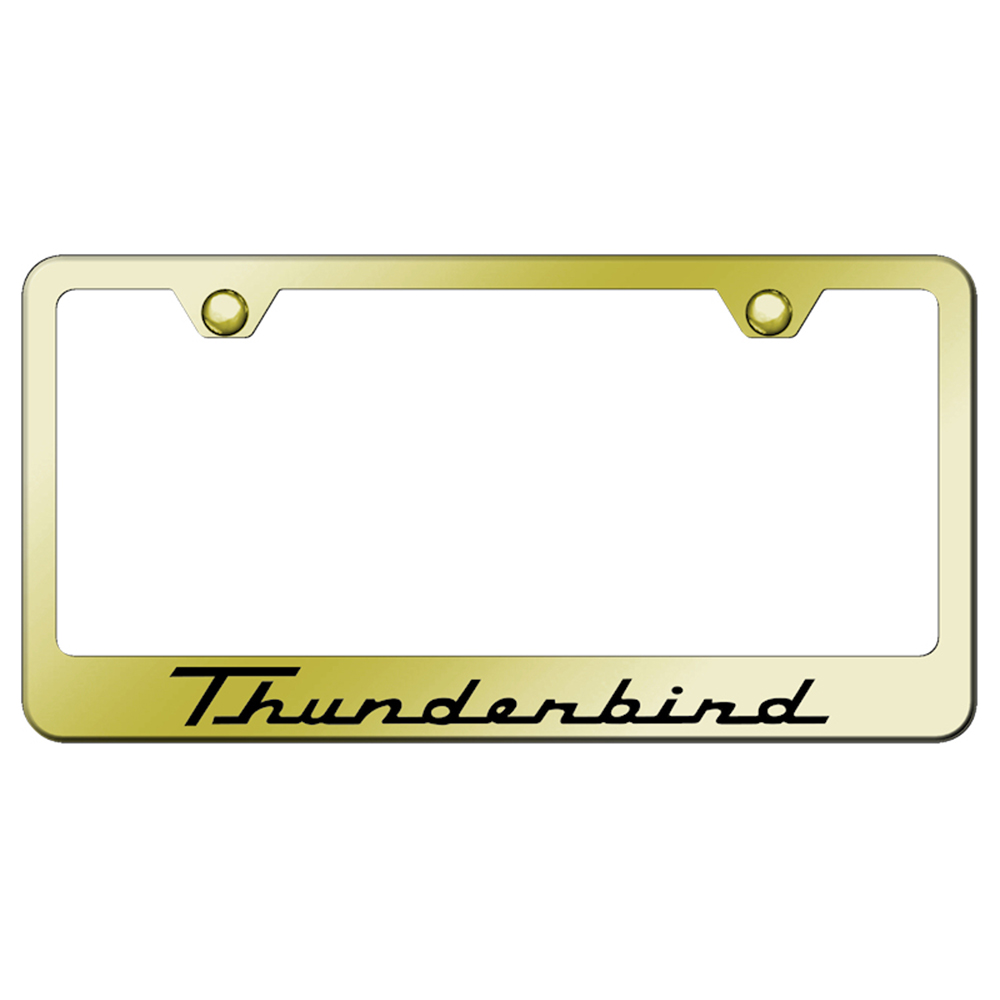 ford thunderbird license plate frame