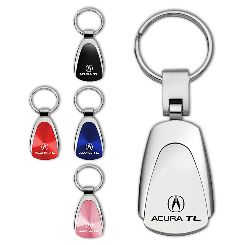Acura TL Chrome Tear Drop Key Chain