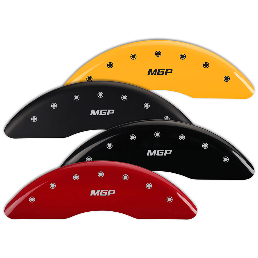 Set of 4 MGP Brake Caliper Covers fits Audi A8 Quattro w/MGP Engraving