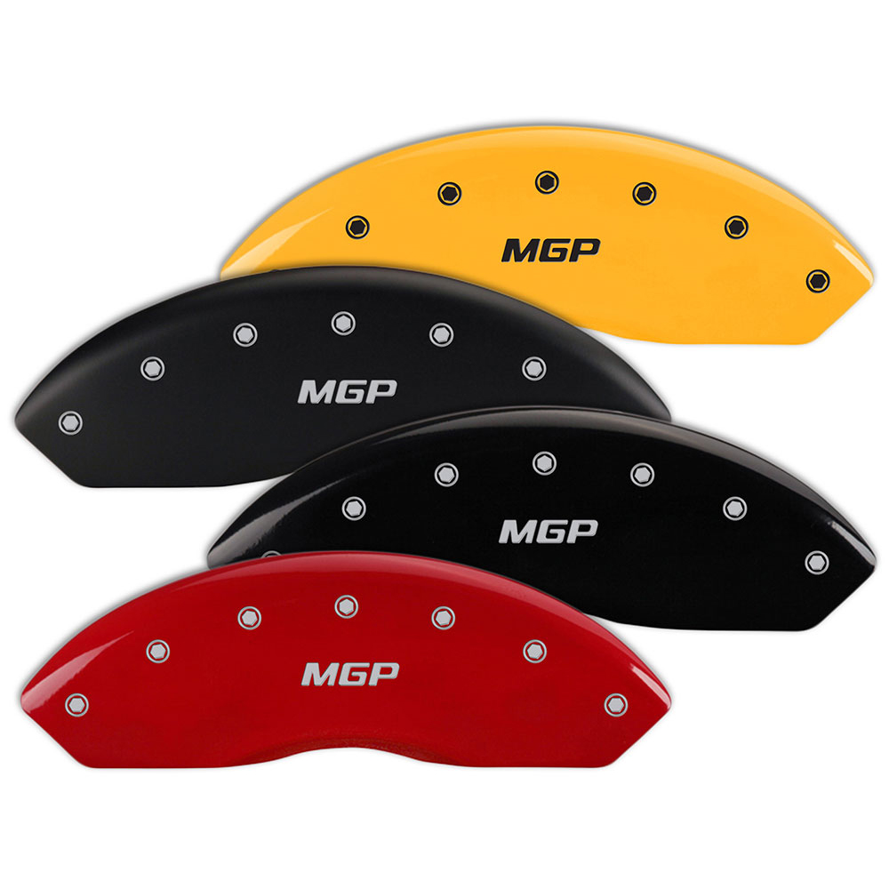 Set of 4 MGP Brake Caliper Covers fits Hyundai Genesis w/MGP Engraving