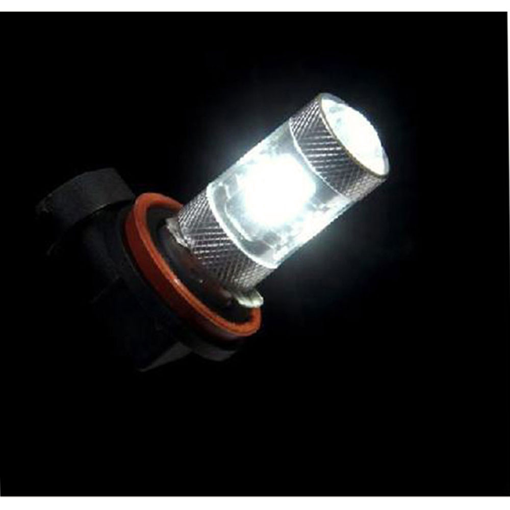 Aluminum White 9006 High-Power 360 Degree LED Fog Lamp Bulbs by PUTCO