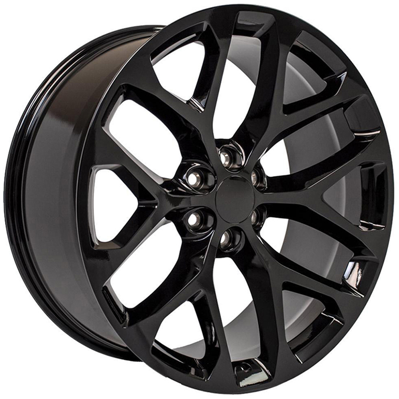 Gloss Black Wheel 24x10 for 1995-2023 Chevy Tahoe - RVO2399