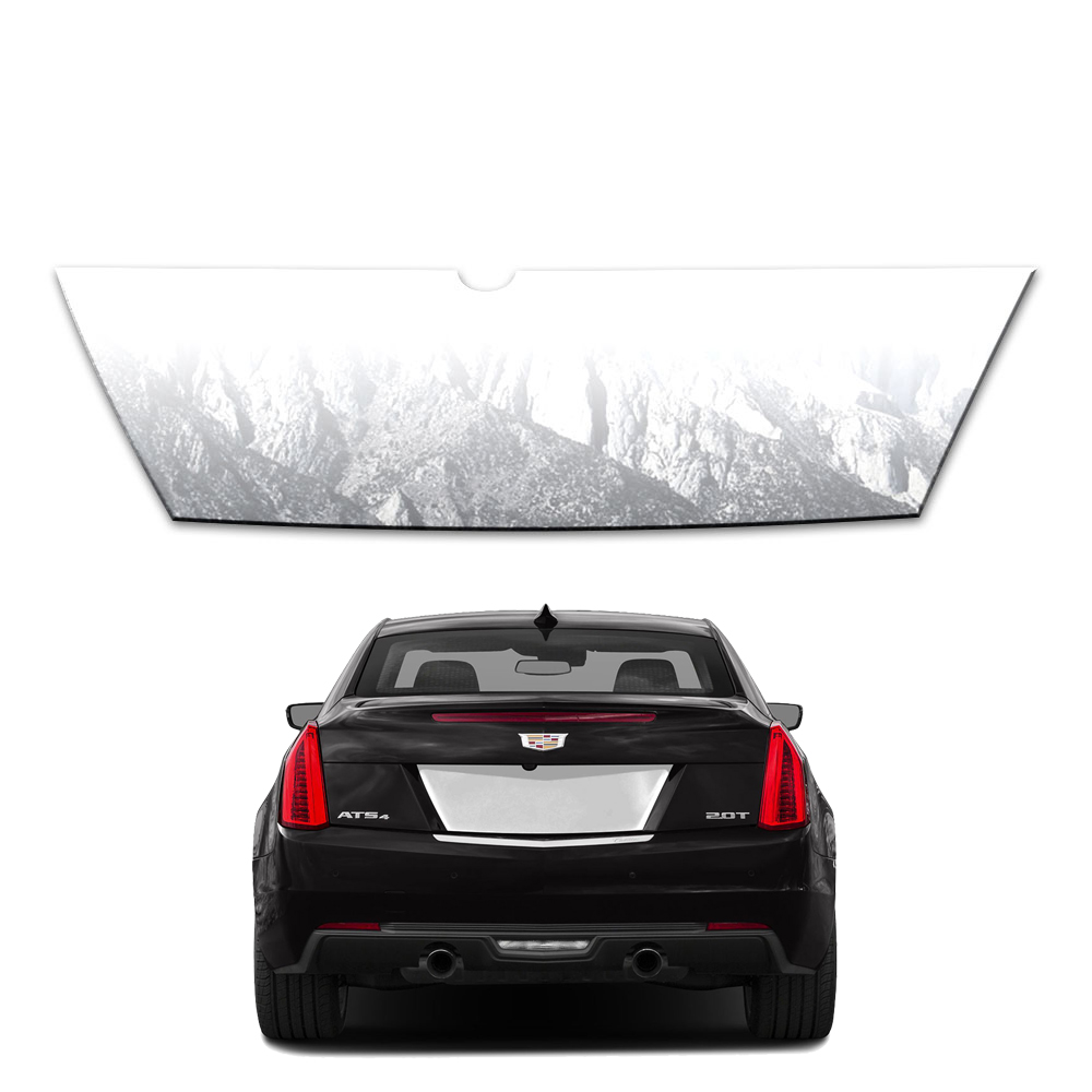 License Plate Backplate Fits 2013 2019 Cadillac Ats 2 Door By