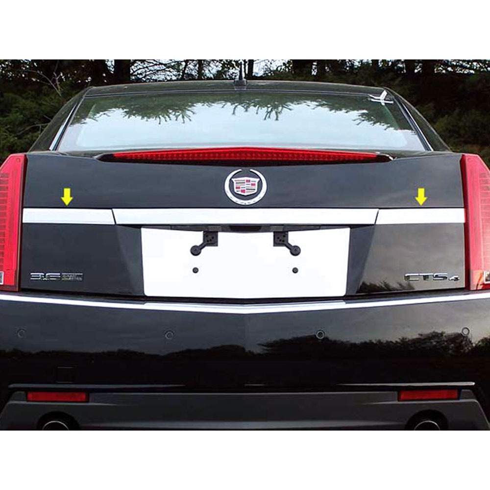 Elite Auto Chrome Stainless Steel Fender Trim 6pc fits 2013-2018 Cadillac ATS 4dr