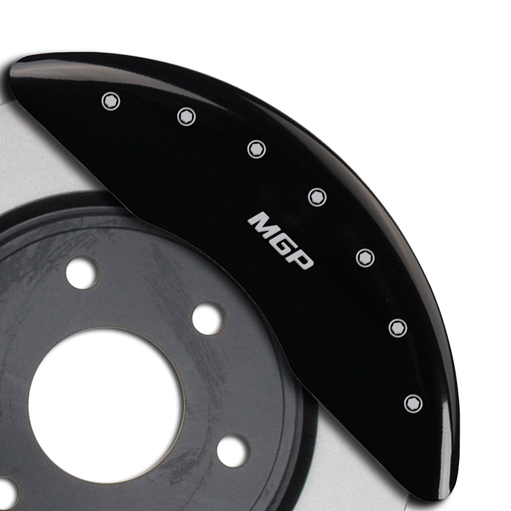 MGP Caliper Covers JEEP Grill Engraving For 2014-2019 Jeep CherokeeYellow