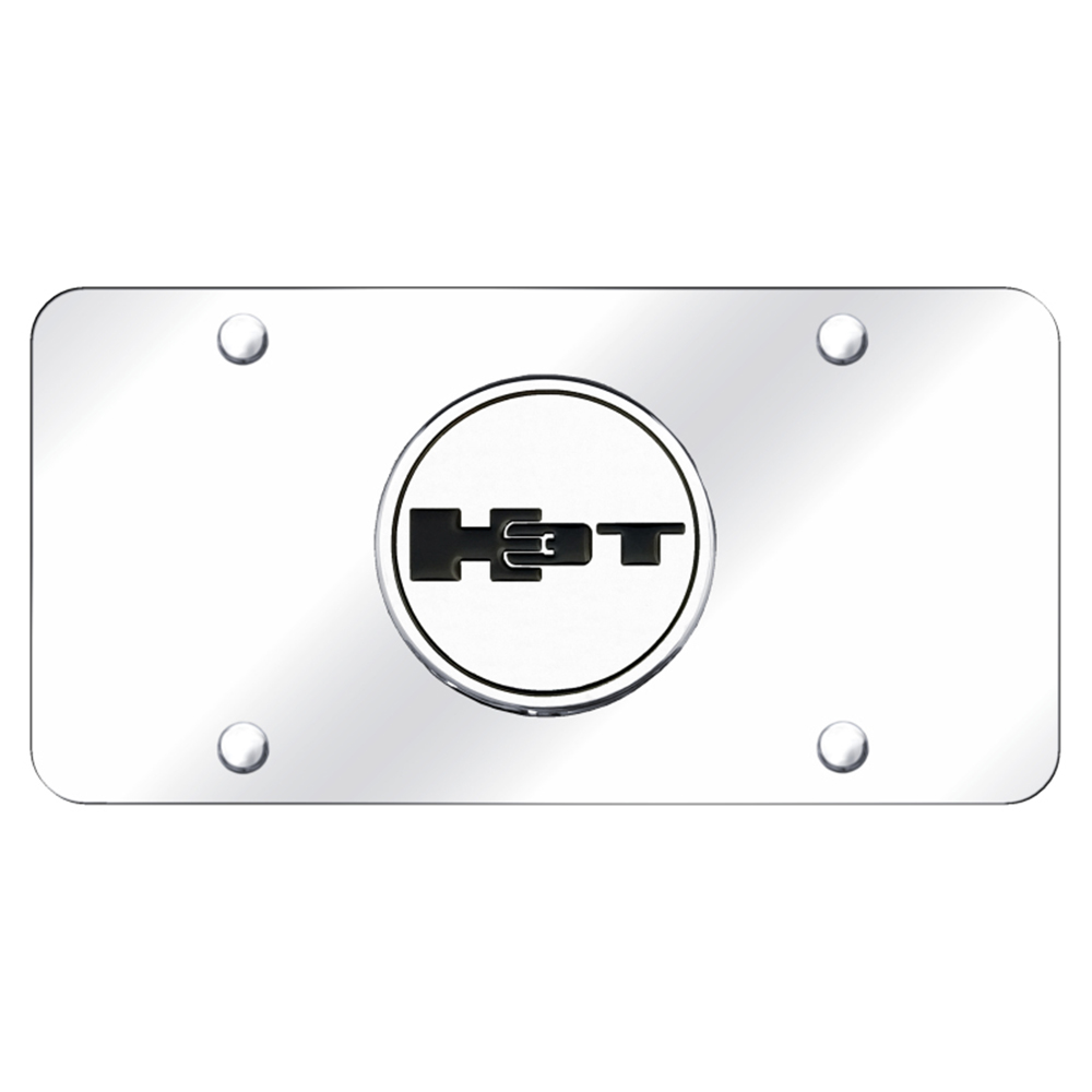 Hummer H2 Logo Chrome Emblem Decorative Vanity License Plate
