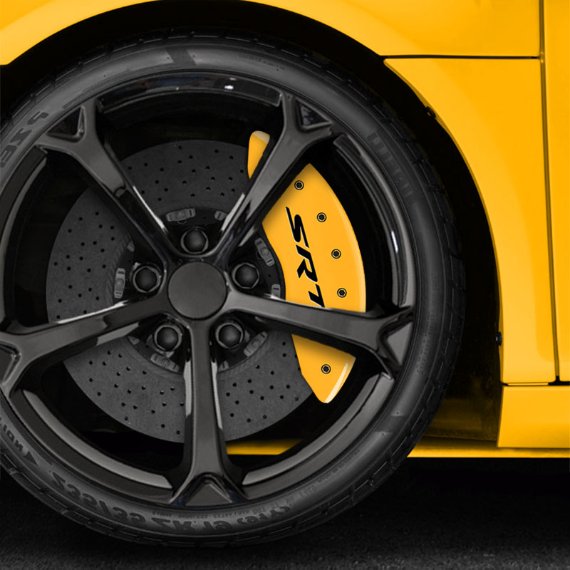 Yellow SRT Caliper Covers For 2011-2019 Jeep Grand ...