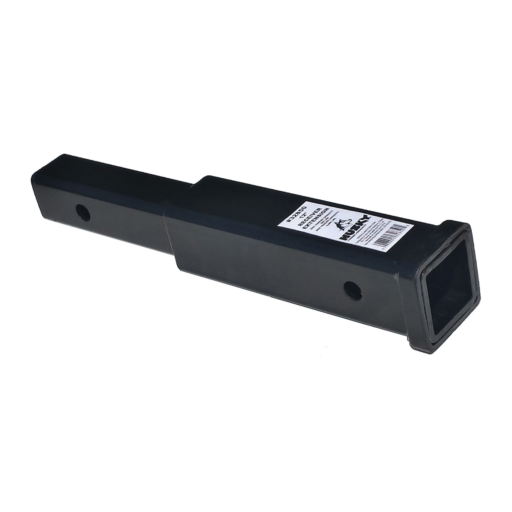 Husky Towing Trailer Hitch Adapter for 2" Receiver 12" Length