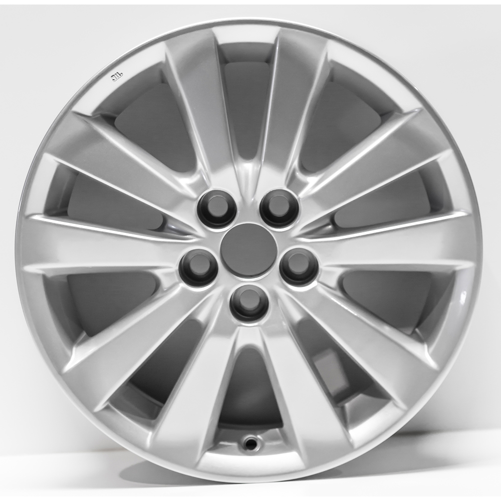 16" Painted Silver Rim by JTE Wheels for 2009-2010 Toyota Matrix (16x6