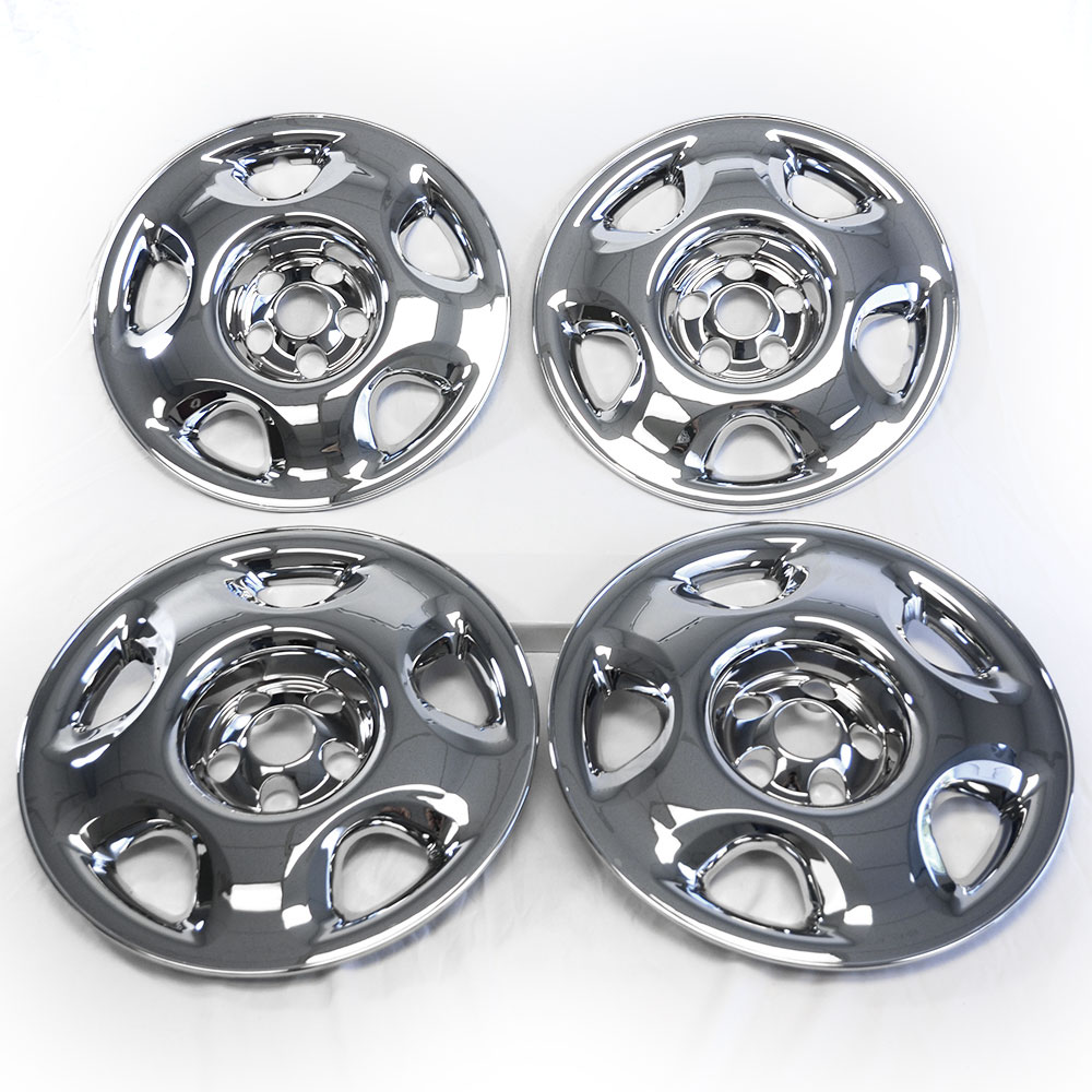 4 CHROME 17" Wheel Skins Hub Caps Tire Rim Covers FREE SHIPPING for 07