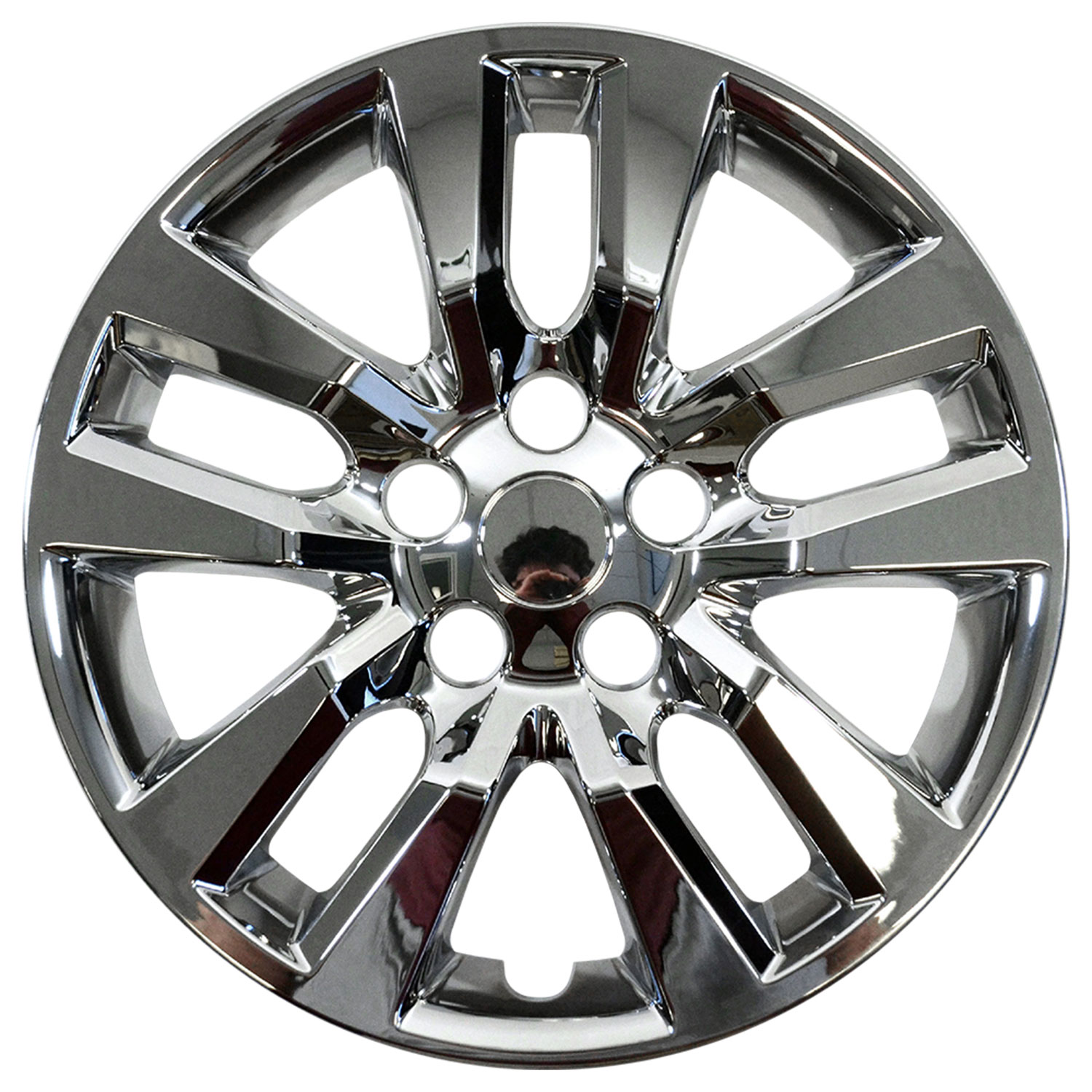 Chrome Wheel Covers Snap On Full Rim Hub Caps for 2013-2018 Nissan ...