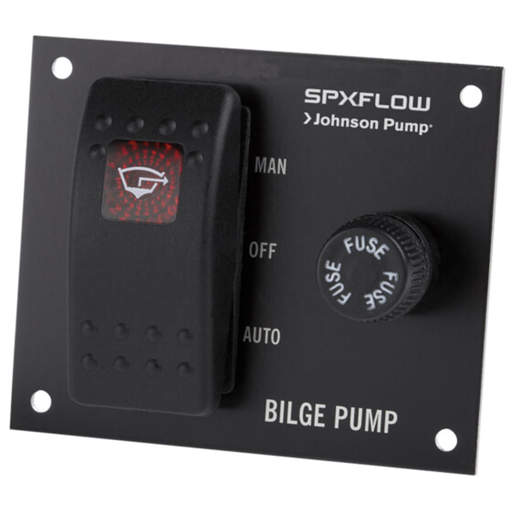 12 Volt Bilge Pump Switch for SPX FLOW Johnson Bilge Pump w/Fuse Holder