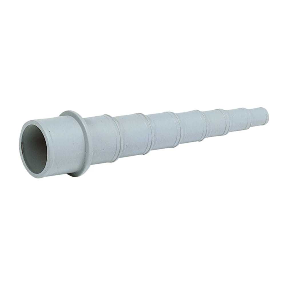 Hose Barb End Straight Gray Plastic 13-38m Hose Diameter Adapter Fitting