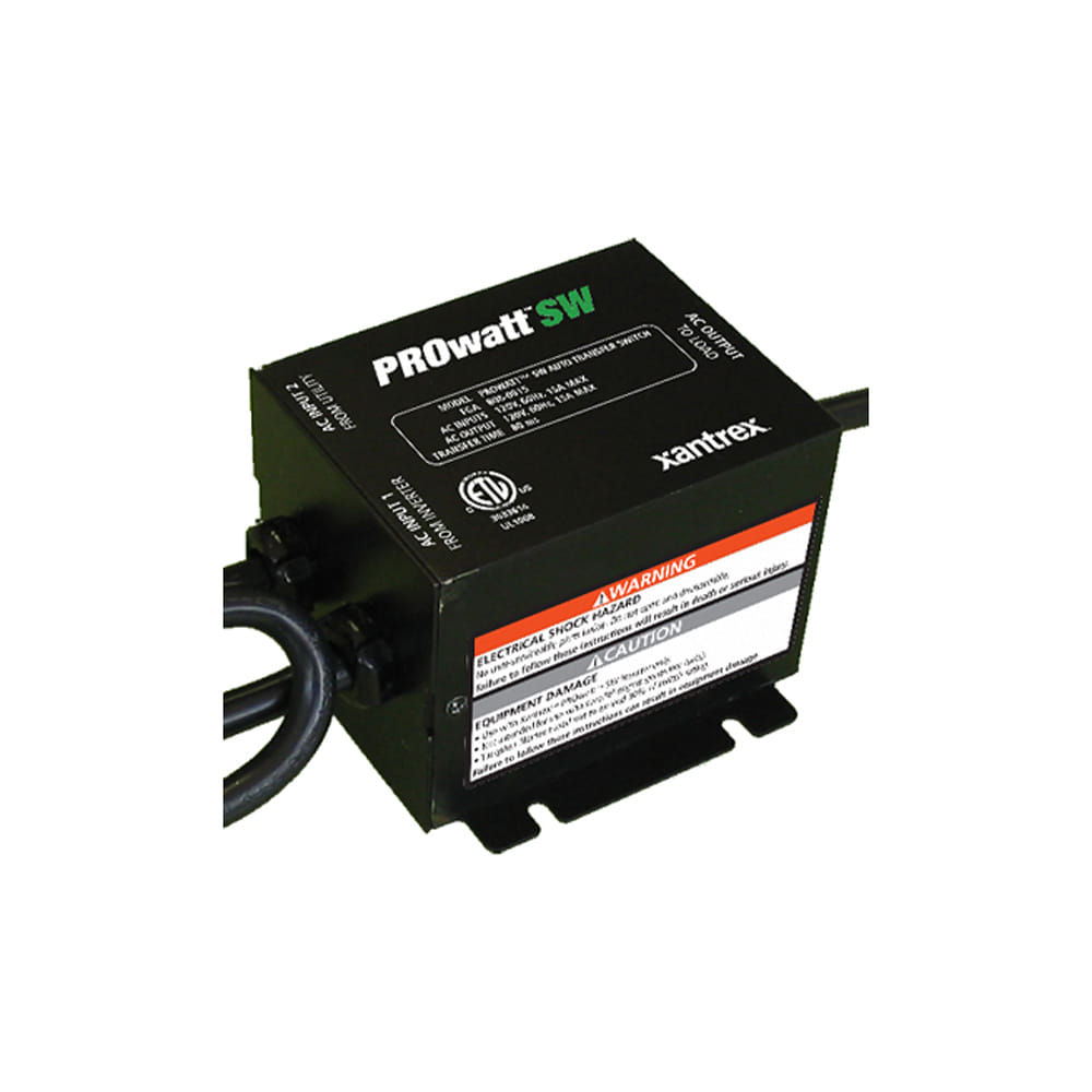 Dual Input 120 Volt 15 Amp Power Transfer Switch Relay