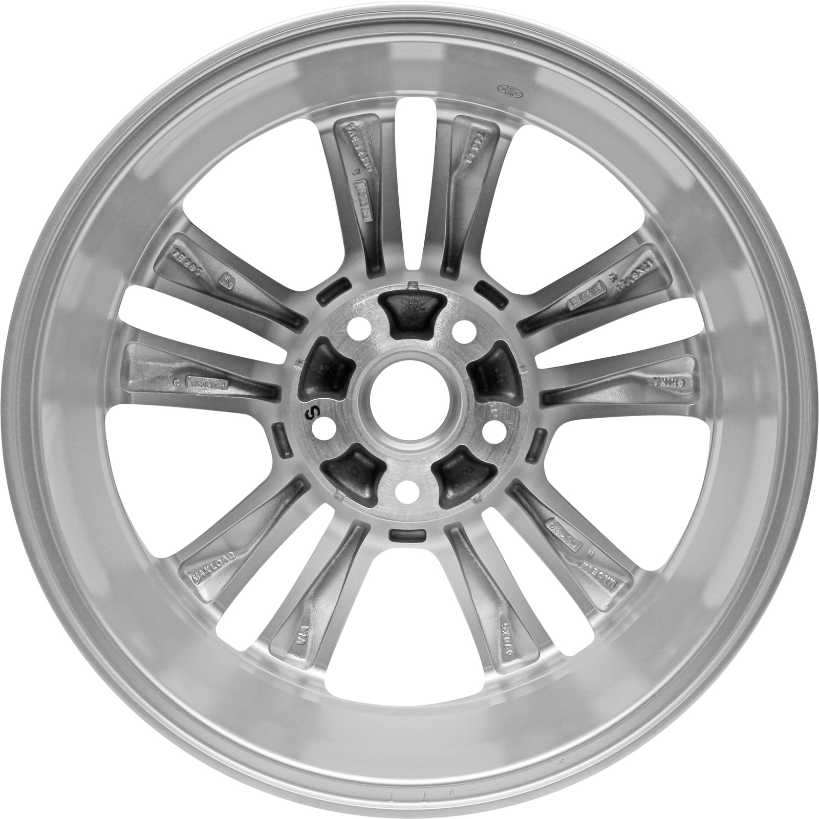 New 17 x 6.5 Silver Alloy Wheel Rim for 2011 2012 2013 Kia Optima 74638 - Picture 6 of 6